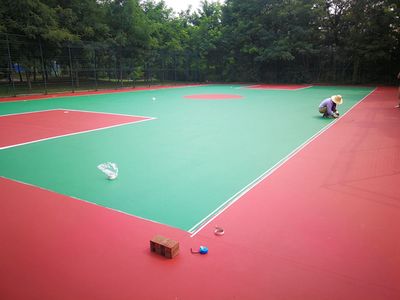 天津硅pu室外塑胶篮球场建设专业施工